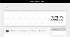 Desktop Screenshot of primeirorabisco.com